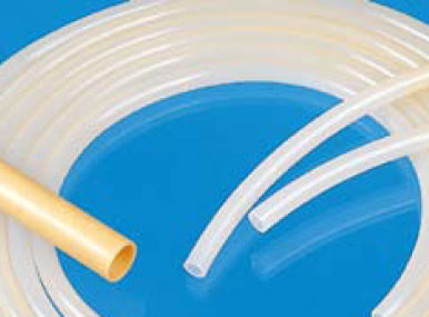 Antistatic tubing made from PUR